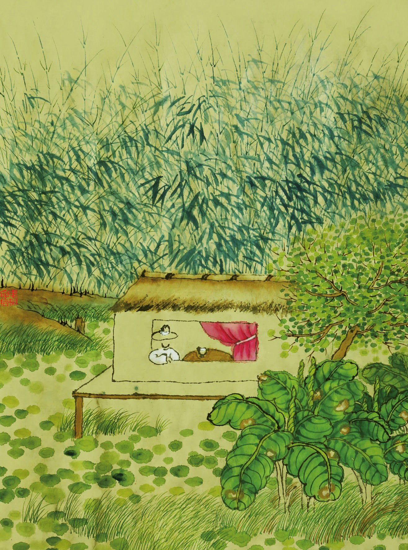 老树 立夏 画